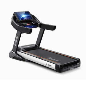 Cockatoo commercial Motorised Treadmill CTM-01 Multipurpose Folding Treadmill, Power Fitness Running Machine with TFT Touch Display and Mobile Phone Holder Perfect for Home/Office/Club Use (Free Installation Assistance)