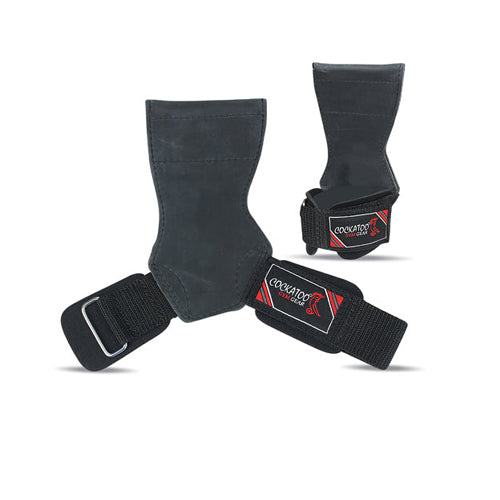 Cockatoo Versa Grip Gloves Exercise Weight Lifting Rubber Grippy Hand Protector Padded for Cross & Functional Training with Wrist Support