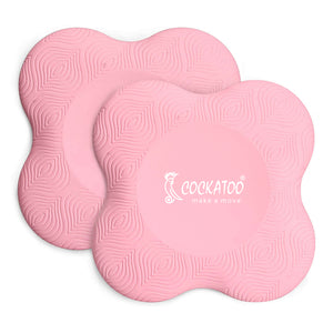Cockatoo Non-Slip Yoga Pad, 20 MM Padding for Joint Protection and Stability, (Pack Of 2)
