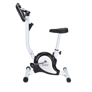CB-01 Belt Drive Mechanism Upright Exercise Bike  | 6" LCD monitor | 100 Kg User Weight | 3 pcs crank