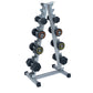 Cockatoo Dumbbell Weight Rack Storage Stand and Standard Weight Multilevel Weight Storage Organizer for Home Gym, Dumbbell Rack for Home Gym, Dumbbell Stand for Home Gym (10 Tier Dumbbell Stand)