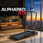 Cockatoo Alphapad 3.0 3HP Peak Walking Pad For Home| Folding Treadmill| Max User Weight 110 KG| Speed 6 Km/Hr