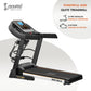 Cockatoo SmartRun A8 6HP Peak Auto Incline Treadmill for Home Foldable with Massager Easy Installation, Noiseless Motor Treadmill with Super Shock Reducing Function, Speed16 Km/Hr, Max Weight130 Kg