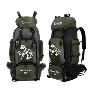 80L Army Rucksack Trekking Bag