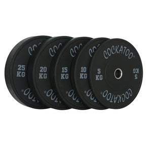 Black Bumper Plates (Pair)