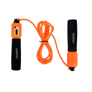 Cockatoo Digital Speed Skipping Rope[Cordless for Indoor Home Workout], Weighted Handles, Adjustable Cable Length, Fitness Jumping Rope for Adults Men Women Kids Exercise Training.