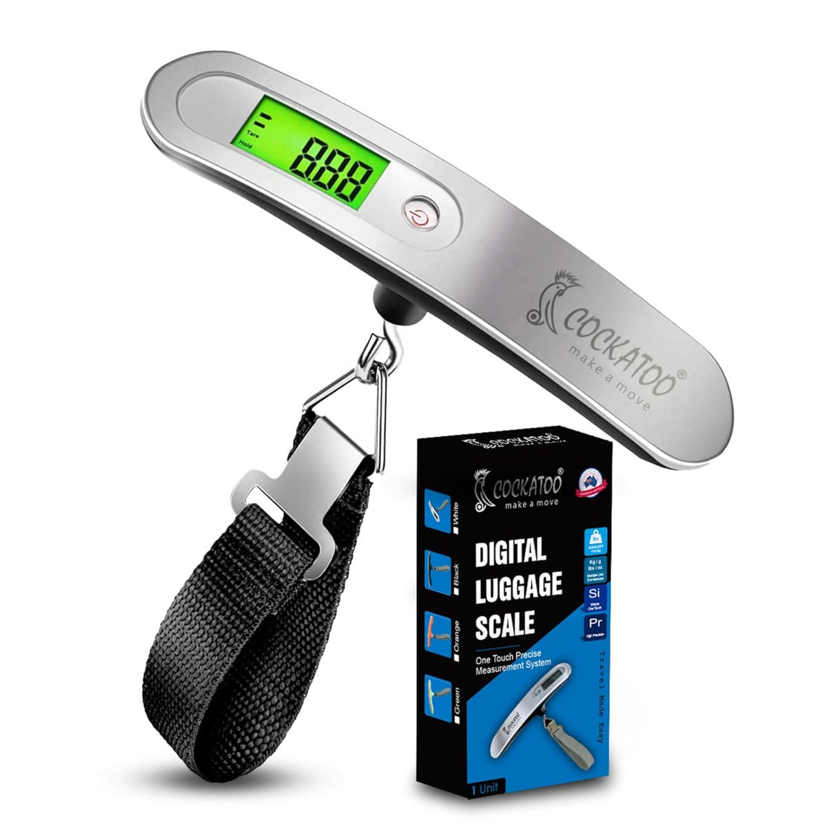 Cockatoo Metal-Cargo Luggage Weighing Scale