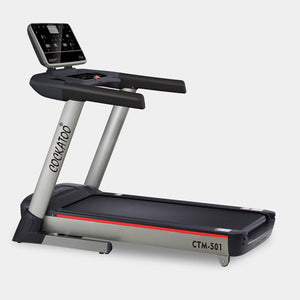Commercial Motorised treadmill CTM 501 | 6 HP AC continuous (12 HP Peak) motor | Speed 0.5~22 kmph