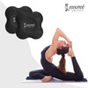 Cockatoo Non-Slip Yoga Pad | 20 MM Padding for Joint Protection and Stability | (Pack Of 2) - Black