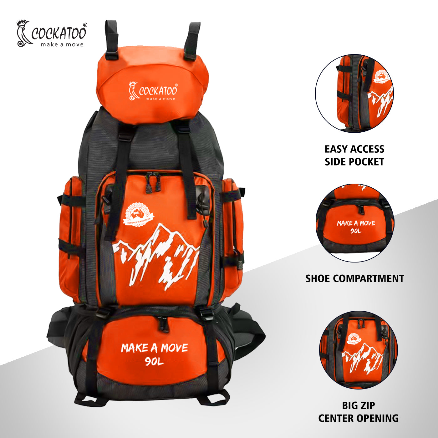Fast Fashion Travel Bag Hiking /Trekking /Campaign Bag /Backpack Rucksack  Luggage-001 - Buy Fast Fashion Travel Bag Hiking /Trekking /Campaign Bag / Backpack Rucksack Luggage-001 Online at Best Prices in India - Camping