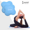 Cockatoo Non-Slip Yoga Pad | 20 MM Padding for Joint Protection and Stability | (Pack Of 2) - Blue