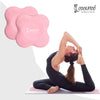 Cockatoo Non-Slip Yoga Pad | 20 MM Padding for Joint Protection and Stability | (Pack Of 2) - Pink
