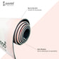 Cockatoo Premium Printed Yoga Mat - 6mm Anti-Slip PVC Exercise Mat with Carrying Strap (W)61 x (L)173cm (1 Year Warranty)