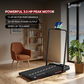 Cockatoo Alphapad 3.0 3HP Peak Walking Pad For Home| Folding Treadmill| Max User Weight 110 KG| Speed 6 Km/Hr