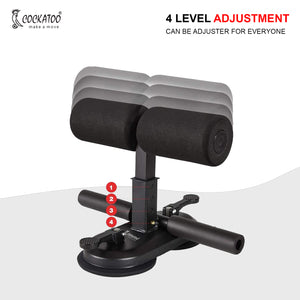 Cockatoo Sit-Ups Assistantance Device - detail shot