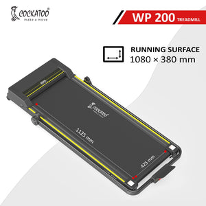 Cockatoo WP-200- 3HP foldable Peak Walk Pad