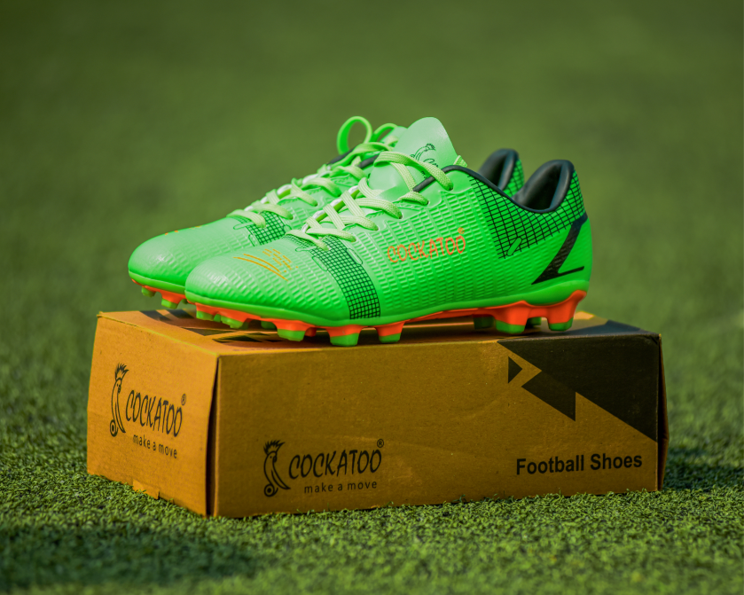 Cockatoo FS01 Green Football Shoes