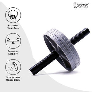Cockatoo Ab Roller - Effective Abs Exercise Equipment - detail shot