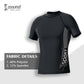 Round Neck Active Wear Men T-Shirt, Black Dri fit T-Shirt for Men, Regular Fit Quick-Dry Sports T-Shirt, Black