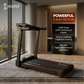 Smart Run 3.5 | 3.5HP Peak DC Motorized Treadmill | 3 Level Manual Incline | Max Speed 14 km/Hr | DIY