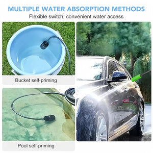 Cockatoo CarShine2.0 | Rechargeable Pressure Washer Gun 21V |Single Battery 20Bar