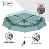 Cockatoo Rain-Guard Automatic Umbrella with 8 Ribs, Material- Polyponee, Umbrella for Women & Men, with Auto Open-Close Button(6 Month Warranty)
