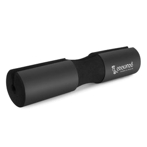 Black Barbell Pad with Enhanced Cushioning