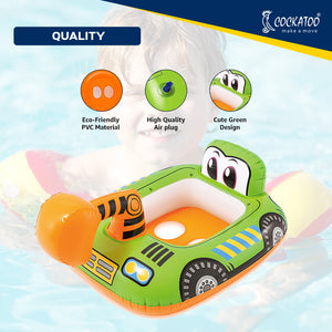 Cockatoo Car Swimming Float for Kids - detail shot