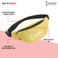 Cockatoo Waist Bag for Men & Women, Fanny Pack for Women