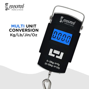 Cockatoo Luggage-Guard Luggage Weighing Scale with Led Screen, - detail shot