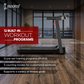 Smart Run 3.5 | 3.5HP Peak DC Motorized Treadmill | 3 Level Manual Incline | Max Speed 14 km/Hr | DIY