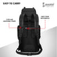 90L Black Rucksack Trekking Bag