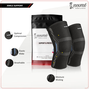 Cockatoo Elbow Support For Gym - Pack of Two - in use