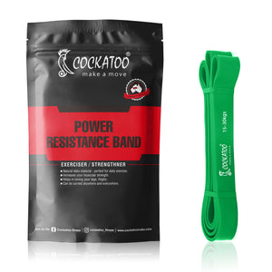Cockatoo Power Resistance Bands For Men and Women - detail shot
