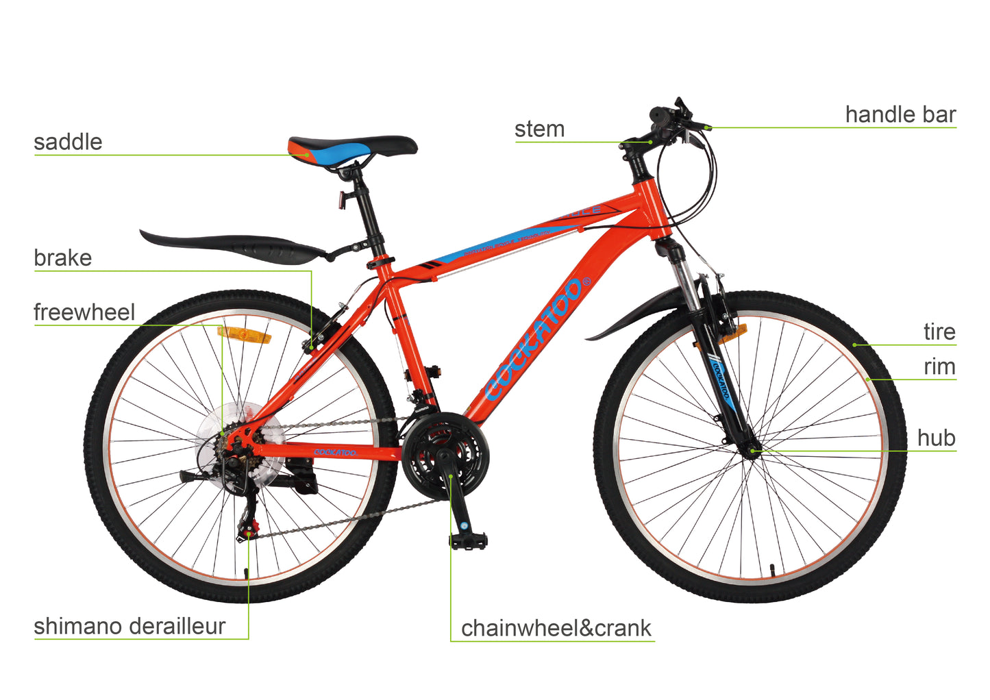 21 SPEED STEEL FRAME CYCLE ( 26") - CBC 07