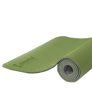Cockatoo Premium 6 MM TPE Non Slip, Unrolls Flat Always, Sweat Absorbent Yoga Mat For Women and Men with Cover Bag