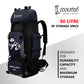 90L Navy Rucksack Trekking Bag