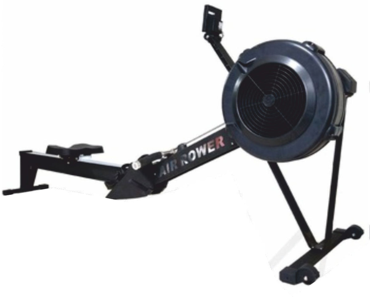 Cockatoo Air Rower with Steel Railing