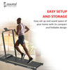 Cockatoo WP-200 1.5HP - 3HP Peak Motorized Treadmill, Walking Pad for Home, Foldable Treadmill, Max Speed- 8 Km/Hr, Max Weight 110 Kg(Free Installation Assistance, 1 Year Warranty)