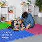 Cockatoo Interlock Mat Colored (Pack of 4)
