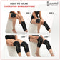 Knee Compression Support KN-444 - Nylon & Spandex Material