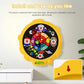 Cockatoo Kids Dart Board Set |Soft Foam Dartboard with 3 Safe Darts 3 Balls | Age 2+