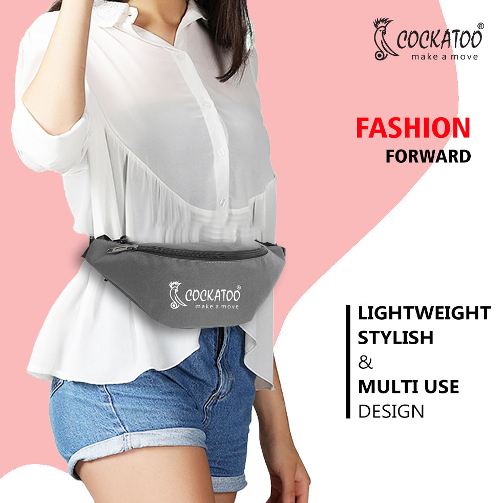 Cockatoo Waist Bag for Men & Women, Fanny Pack for Women (Buy 1 Get 1 Free)