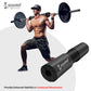 Black Barbell Pad with Enhanced Cushioning