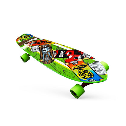 Cockatoo 22 Inch PVC Skateboard | Anti-Skid Penny Skateboard with 608Z Bearings