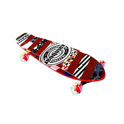Cockatoo 22 inch Skateboard | LED Light Wheel | Anti-Skid with ABEC-7 High Precision Bearings