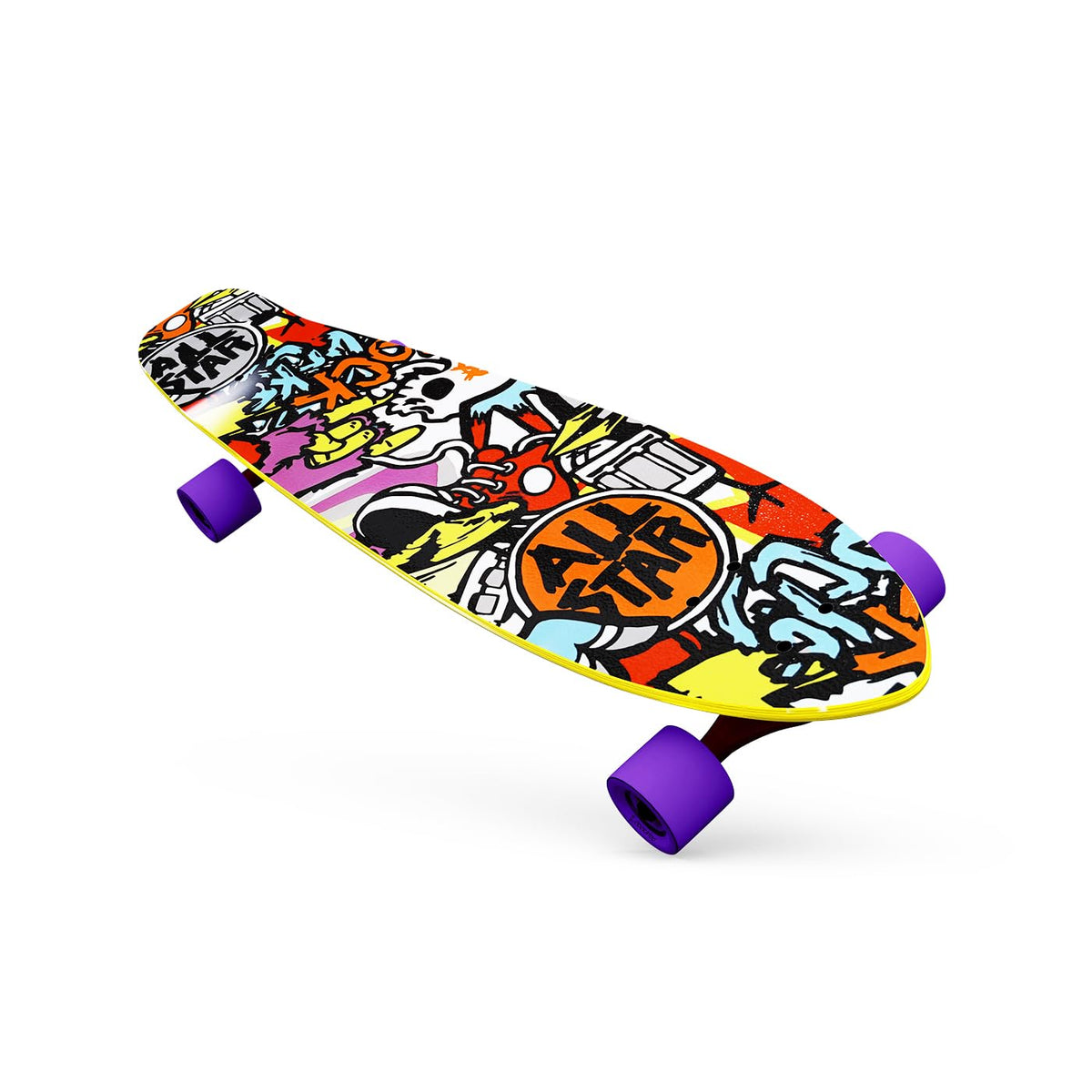 Cockatoo 22 Inch PVC Skateboard