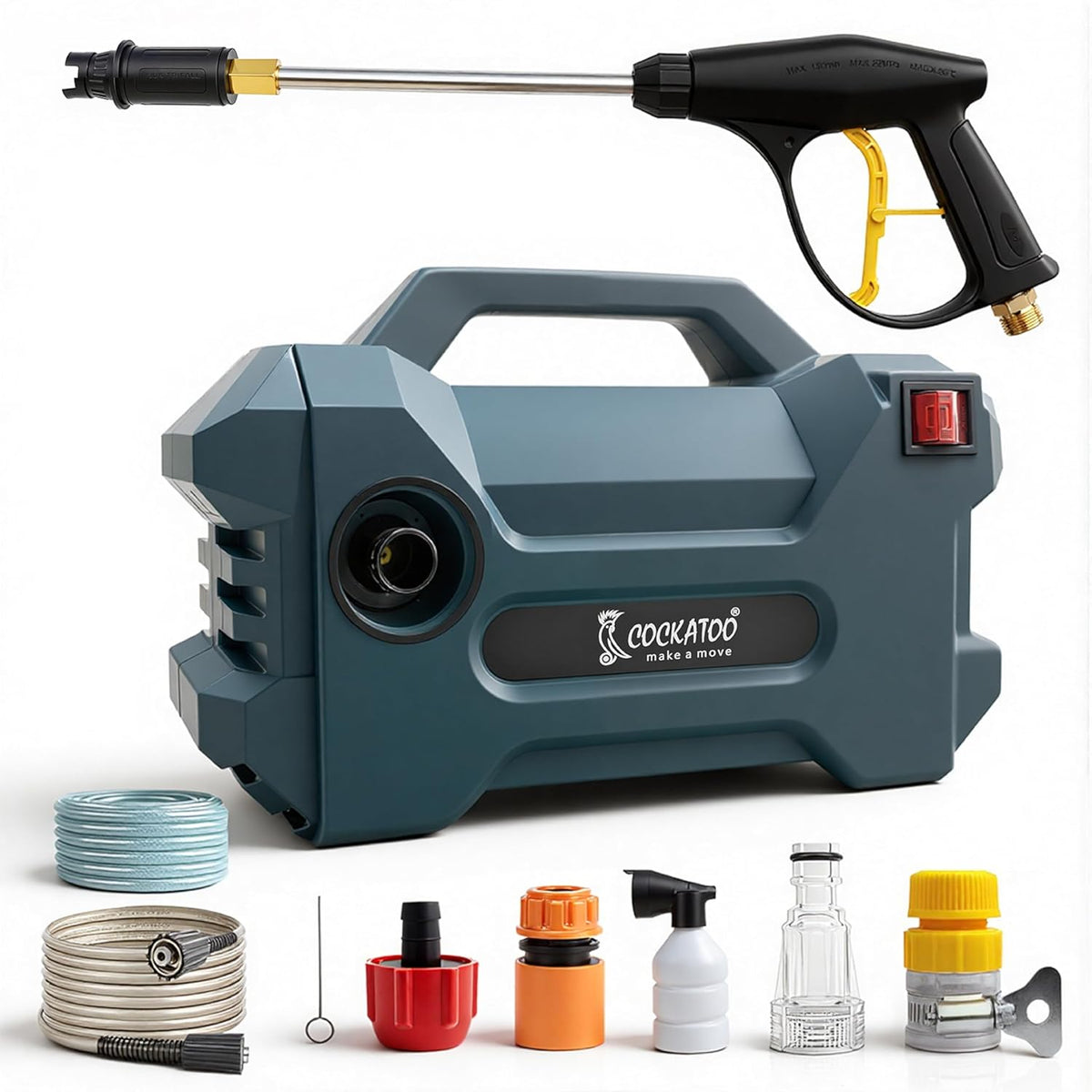 Cockatoo Rinse Smart High Pressure Domestic Car Washer