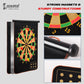 Cockatoo Dual-Sided Magnetic Dartboard | Safe, Non-Pointed Darts for Kids and Adults | Includes 4 Magnetic Darts for Fun