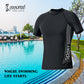 Round Neck Active Wear Men T-Shirt, Black Dri fit T-Shirt for Men, Regular Fit Quick-Dry Sports T-Shirt, Black